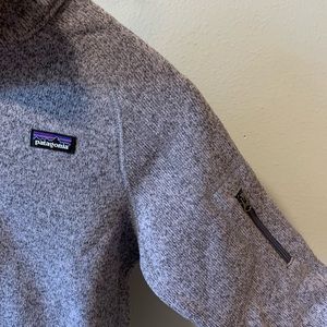 Purple Patagonia Zip-Up